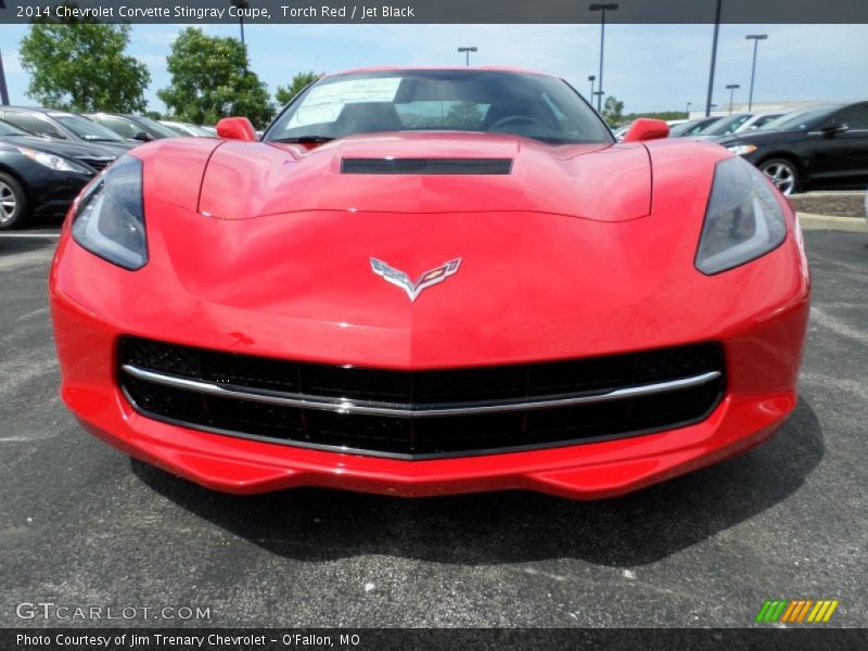 Torch Red / Jet Black 2014 Chevrolet Corvette Stingray Coupe