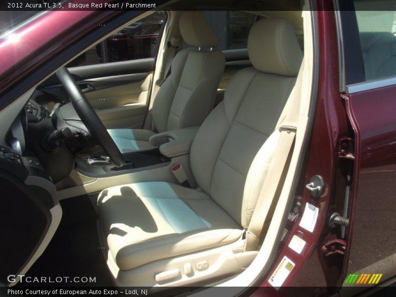 Basque Red Pearl / Parchment 2012 Acura TL 3.5