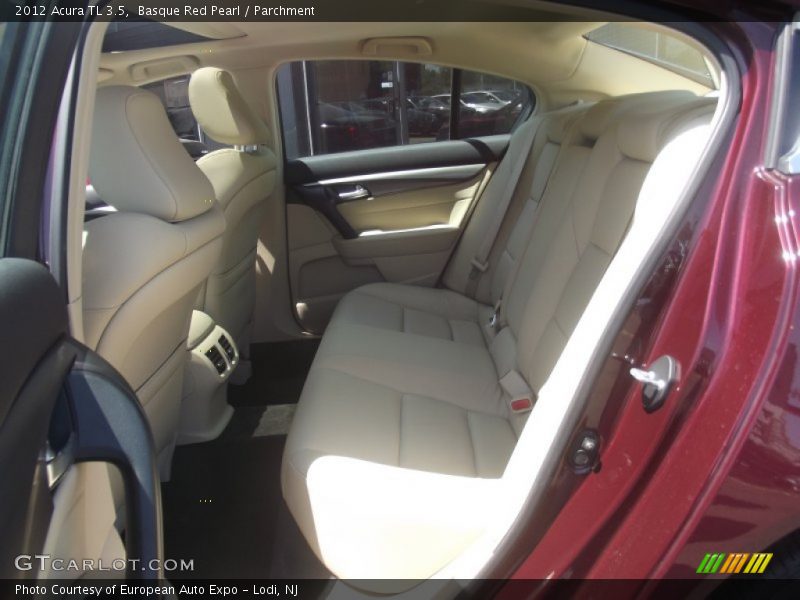 Basque Red Pearl / Parchment 2012 Acura TL 3.5