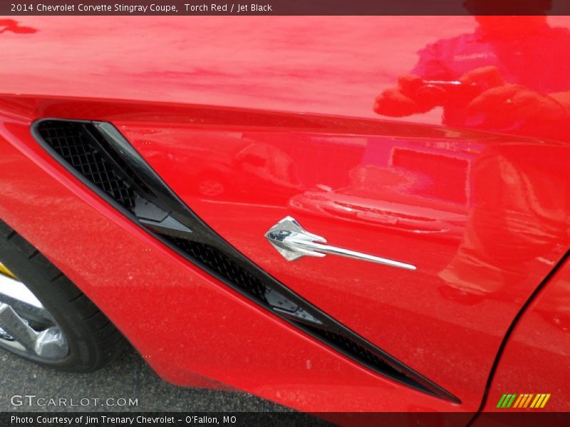 Torch Red / Jet Black 2014 Chevrolet Corvette Stingray Coupe