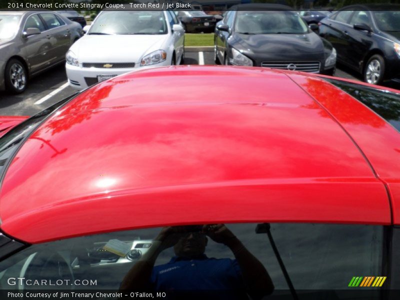 Torch Red / Jet Black 2014 Chevrolet Corvette Stingray Coupe