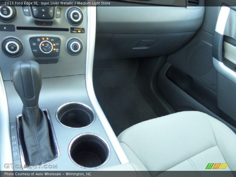 Ingot Silver Metallic / Medium Light Stone 2013 Ford Edge SE