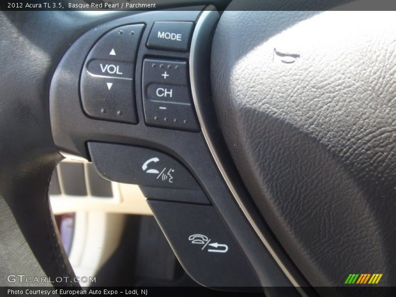 Basque Red Pearl / Parchment 2012 Acura TL 3.5