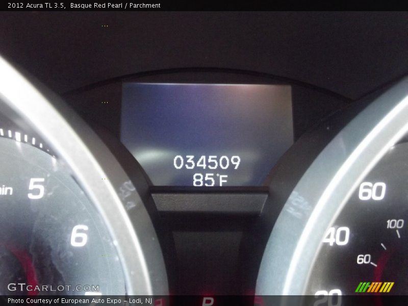 Basque Red Pearl / Parchment 2012 Acura TL 3.5