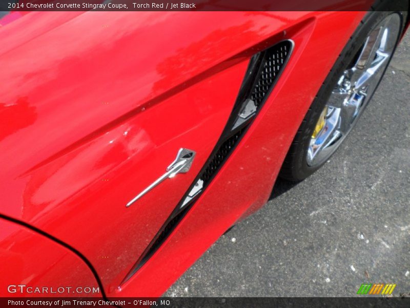 Torch Red / Jet Black 2014 Chevrolet Corvette Stingray Coupe