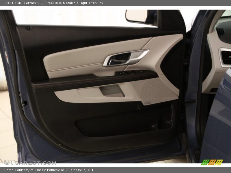 Steel Blue Metallic / Light Titanium 2011 GMC Terrain SLE