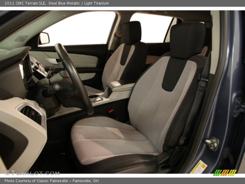 Steel Blue Metallic / Light Titanium 2011 GMC Terrain SLE