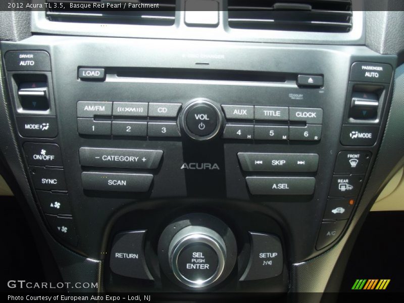 Basque Red Pearl / Parchment 2012 Acura TL 3.5