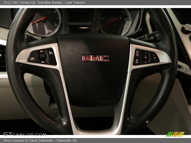 Steel Blue Metallic / Light Titanium 2011 GMC Terrain SLE