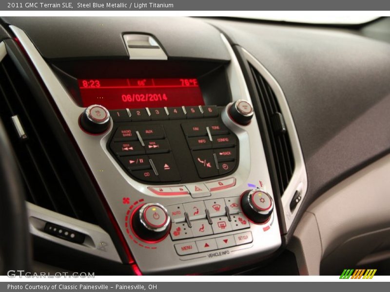 Steel Blue Metallic / Light Titanium 2011 GMC Terrain SLE