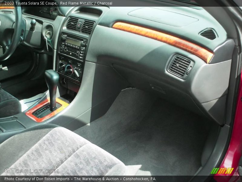 Red Flame Metallic / Charcoal 2003 Toyota Solara SE Coupe