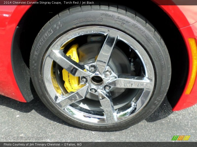 Torch Red / Jet Black 2014 Chevrolet Corvette Stingray Coupe