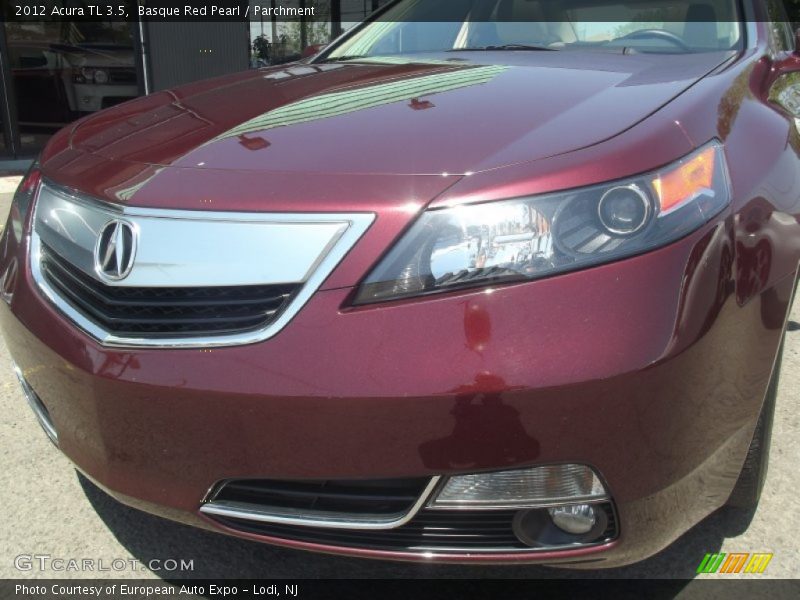 Basque Red Pearl / Parchment 2012 Acura TL 3.5
