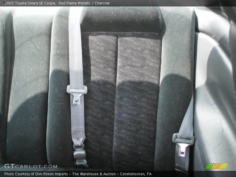 Red Flame Metallic / Charcoal 2003 Toyota Solara SE Coupe