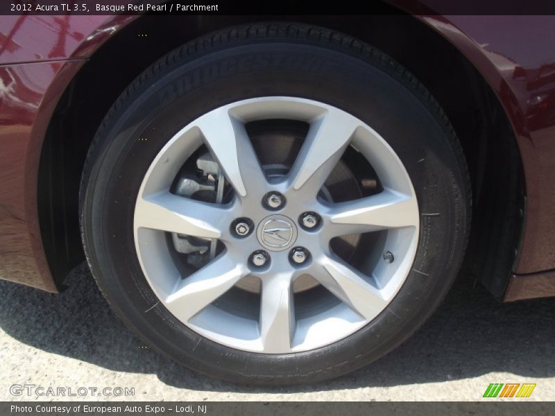 Basque Red Pearl / Parchment 2012 Acura TL 3.5