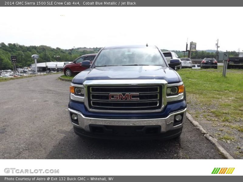 Cobalt Blue Metallic / Jet Black 2014 GMC Sierra 1500 SLE Crew Cab 4x4