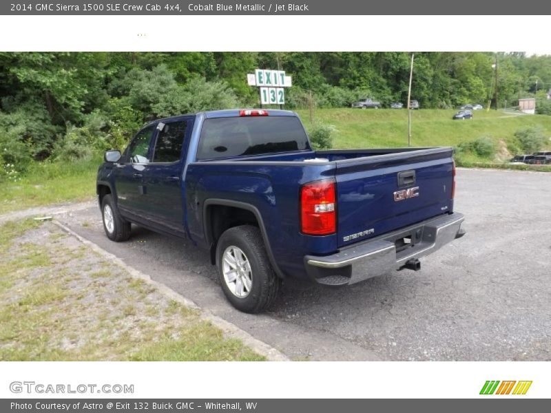 Cobalt Blue Metallic / Jet Black 2014 GMC Sierra 1500 SLE Crew Cab 4x4