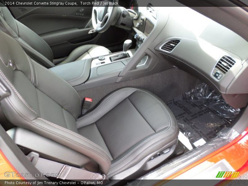  2014 Corvette Stingray Coupe Jet Black Interior