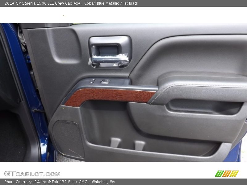Cobalt Blue Metallic / Jet Black 2014 GMC Sierra 1500 SLE Crew Cab 4x4