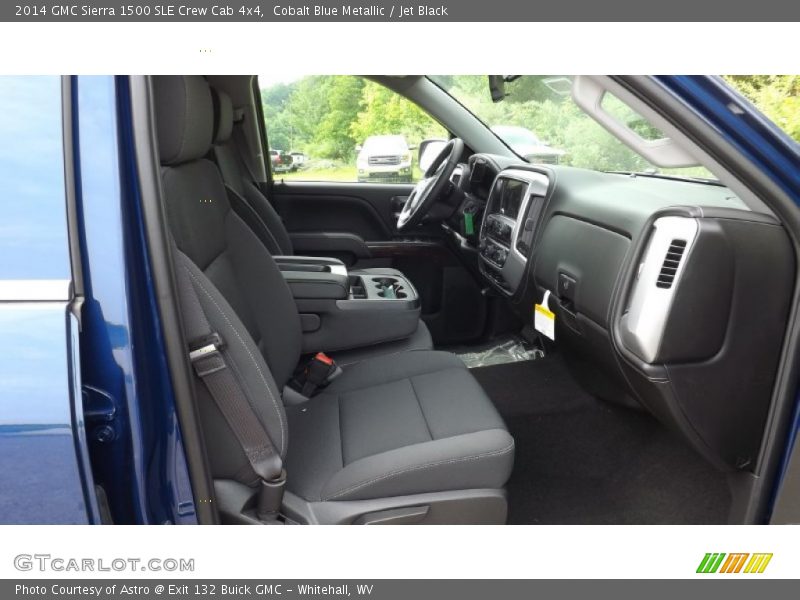 Cobalt Blue Metallic / Jet Black 2014 GMC Sierra 1500 SLE Crew Cab 4x4