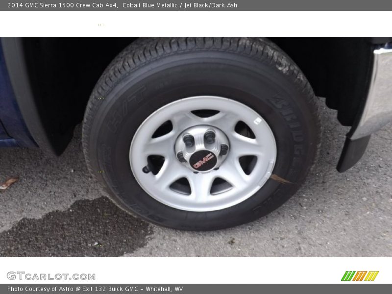 Cobalt Blue Metallic / Jet Black/Dark Ash 2014 GMC Sierra 1500 Crew Cab 4x4