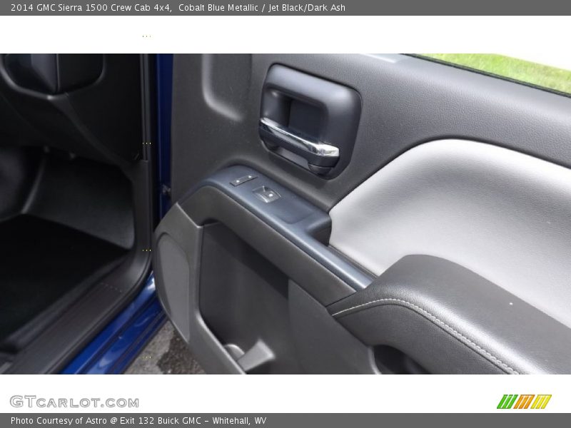 Cobalt Blue Metallic / Jet Black/Dark Ash 2014 GMC Sierra 1500 Crew Cab 4x4