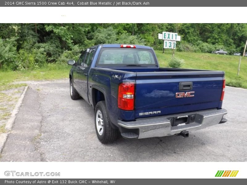 Cobalt Blue Metallic / Jet Black/Dark Ash 2014 GMC Sierra 1500 Crew Cab 4x4