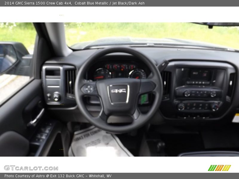 Cobalt Blue Metallic / Jet Black/Dark Ash 2014 GMC Sierra 1500 Crew Cab 4x4
