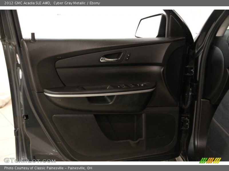 Cyber Gray Metallic / Ebony 2012 GMC Acadia SLE AWD