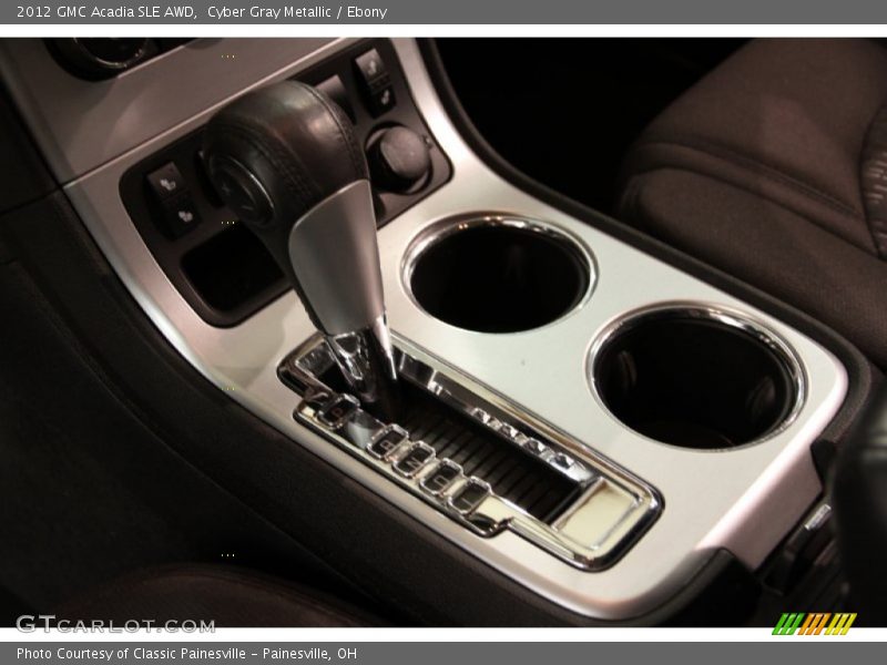Cyber Gray Metallic / Ebony 2012 GMC Acadia SLE AWD