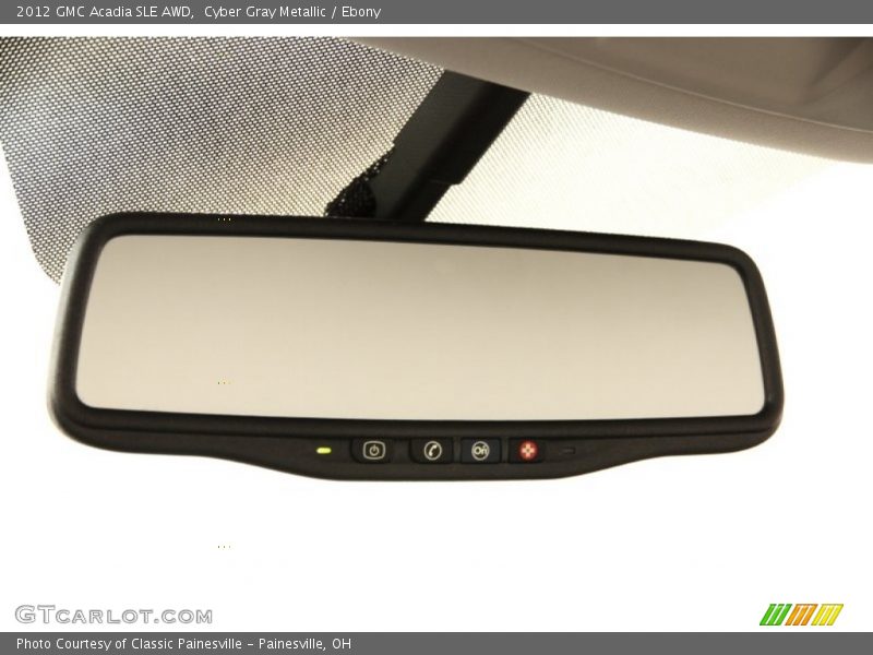 Cyber Gray Metallic / Ebony 2012 GMC Acadia SLE AWD