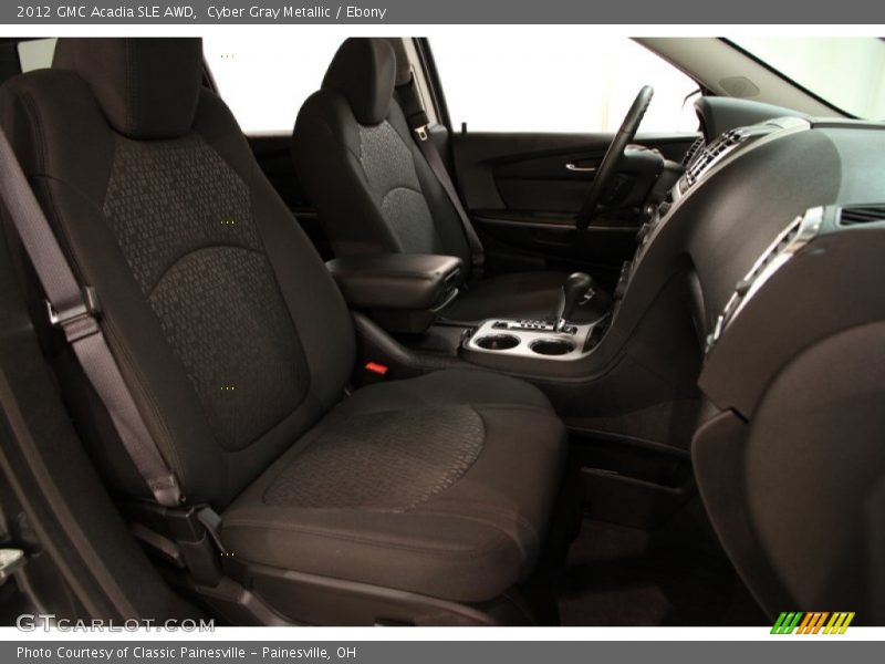 Cyber Gray Metallic / Ebony 2012 GMC Acadia SLE AWD