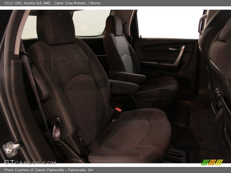 Cyber Gray Metallic / Ebony 2012 GMC Acadia SLE AWD