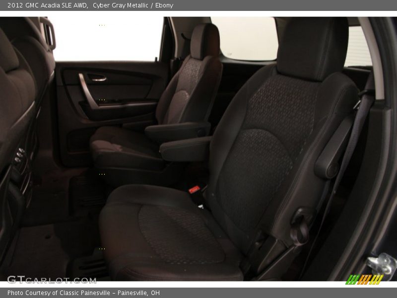 Cyber Gray Metallic / Ebony 2012 GMC Acadia SLE AWD