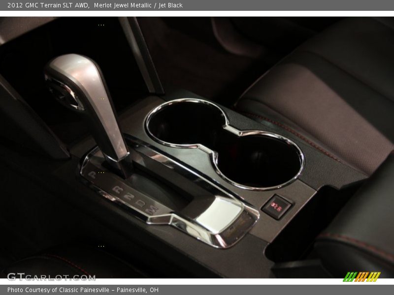 Merlot Jewel Metallic / Jet Black 2012 GMC Terrain SLT AWD