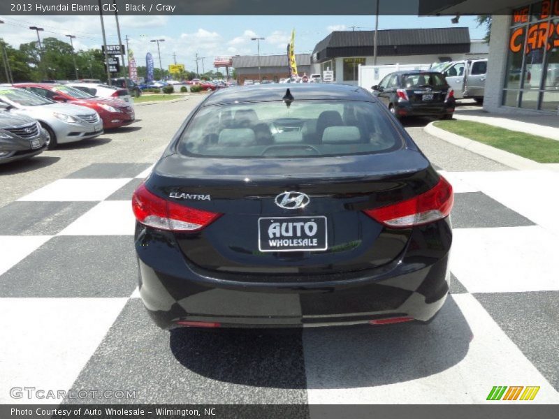 Black / Gray 2013 Hyundai Elantra GLS