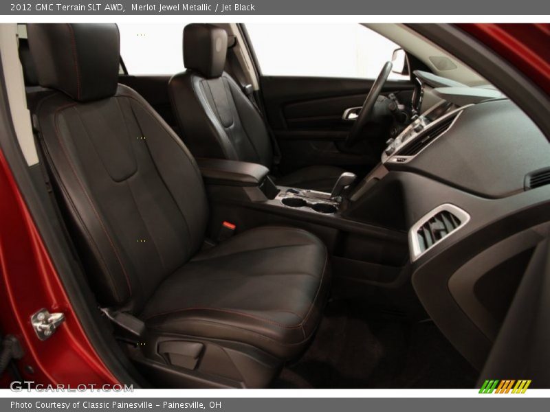 Merlot Jewel Metallic / Jet Black 2012 GMC Terrain SLT AWD
