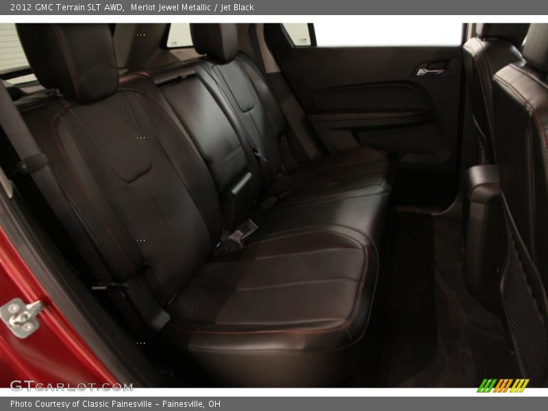 Merlot Jewel Metallic / Jet Black 2012 GMC Terrain SLT AWD