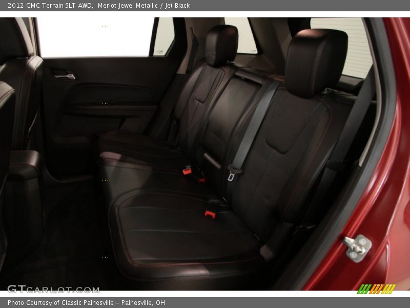 Merlot Jewel Metallic / Jet Black 2012 GMC Terrain SLT AWD