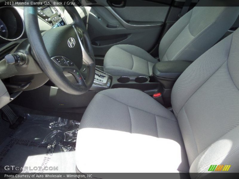 Black / Gray 2013 Hyundai Elantra GLS