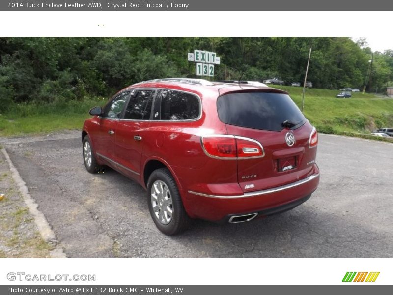 Crystal Red Tintcoat / Ebony 2014 Buick Enclave Leather AWD