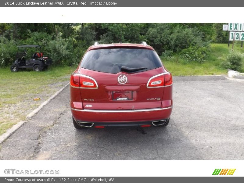 Crystal Red Tintcoat / Ebony 2014 Buick Enclave Leather AWD