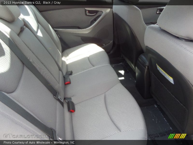 Black / Gray 2013 Hyundai Elantra GLS