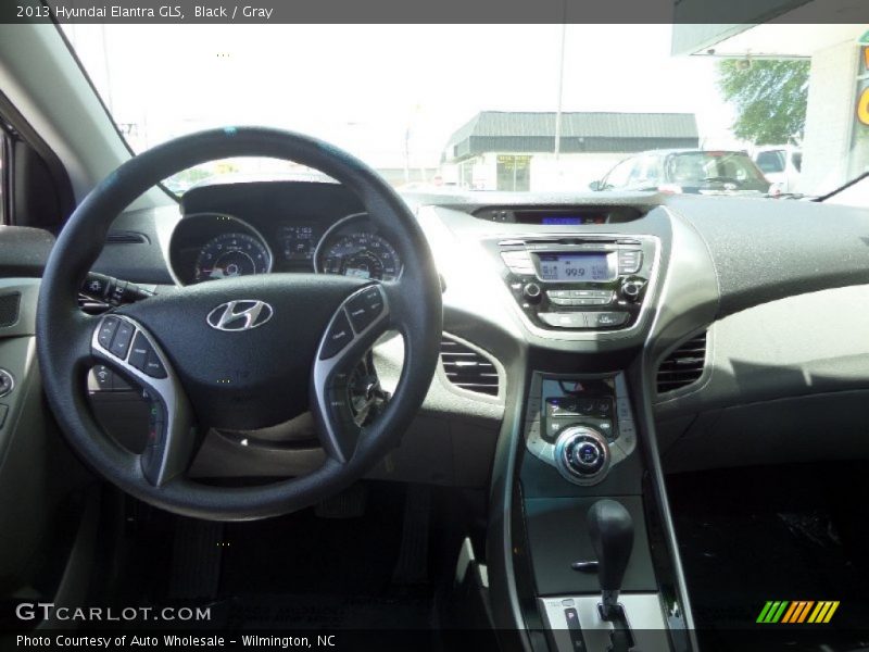 Black / Gray 2013 Hyundai Elantra GLS