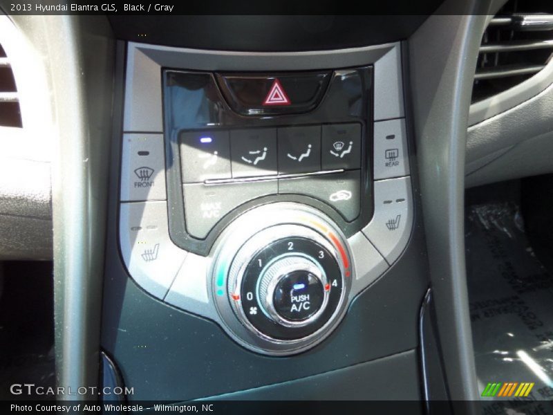 Black / Gray 2013 Hyundai Elantra GLS
