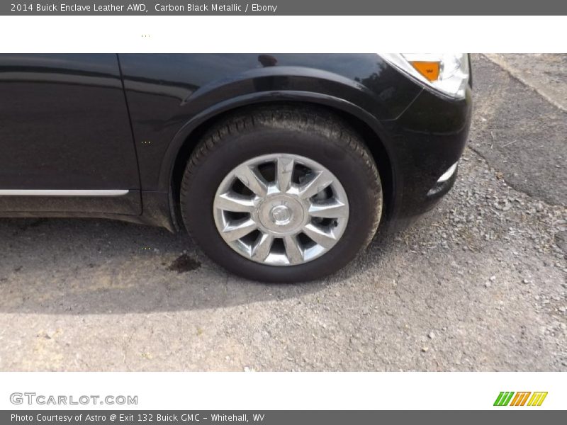 Carbon Black Metallic / Ebony 2014 Buick Enclave Leather AWD