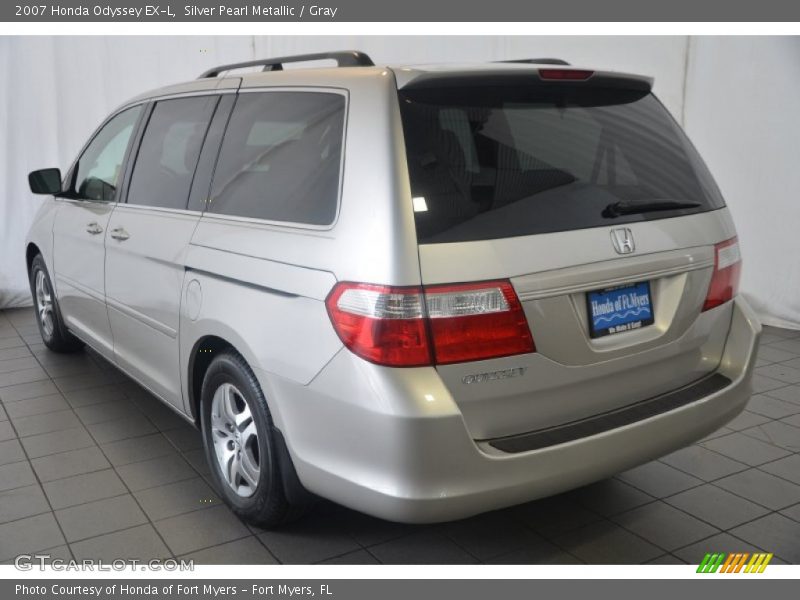 Silver Pearl Metallic / Gray 2007 Honda Odyssey EX-L
