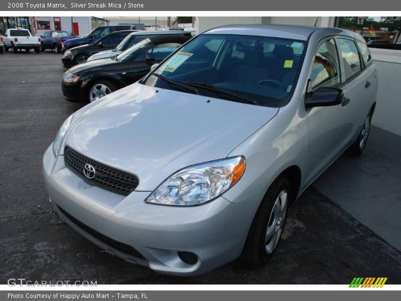 Silver Streak Mica / Stone 2008 Toyota Matrix