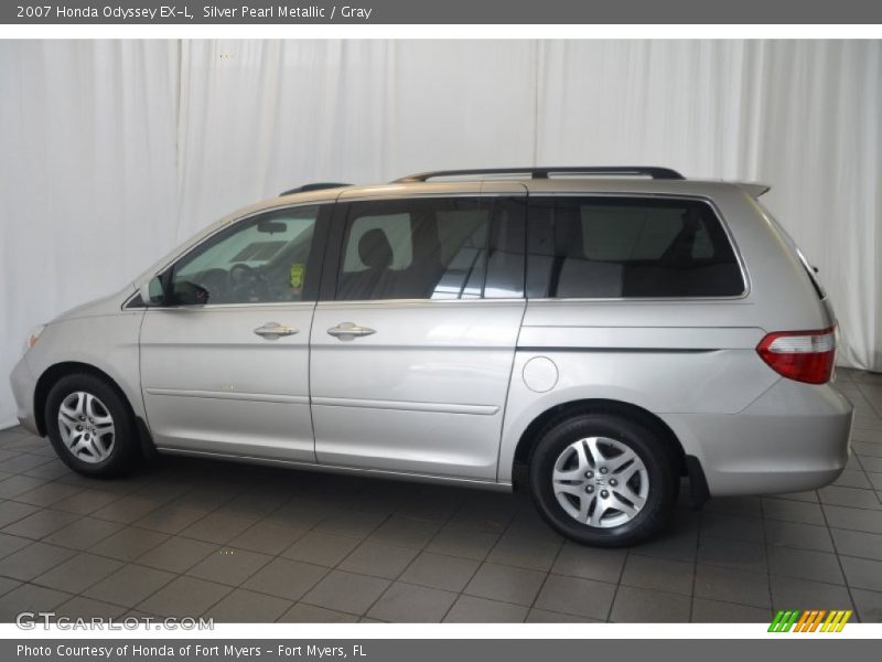 Silver Pearl Metallic / Gray 2007 Honda Odyssey EX-L