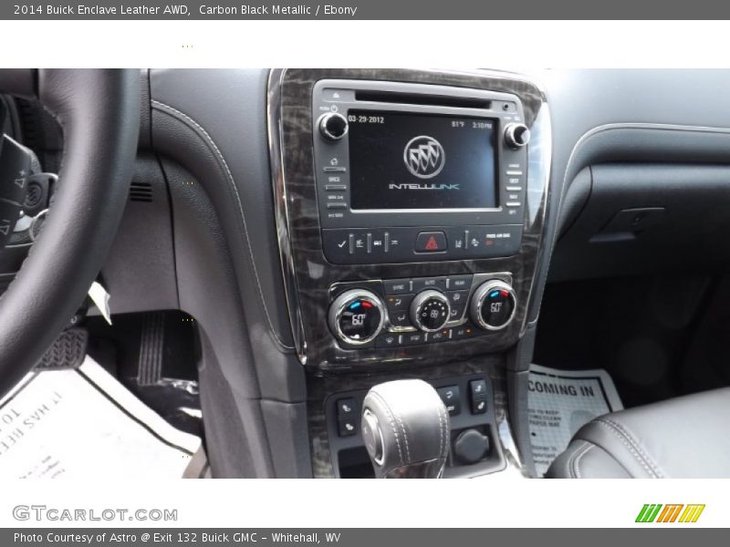 Carbon Black Metallic / Ebony 2014 Buick Enclave Leather AWD